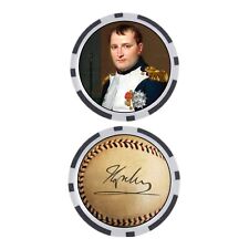 Napoleon Bonaparte - French Military General - POKER CHIP -  ***SIGNED*** picture