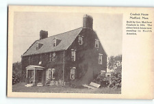 Old Vintage Postcard of Cradock House Medford MA picture