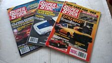 Vintage Super Stock and Drag Illustrated Magazines (3) Issues picture