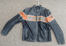 Harley Davidson Victory Lane Leather Jacket Mens Size XL 98057-13VM picture
