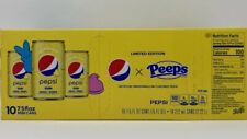 PEPSI x PEEPS Easter Limited Edition Mini Can 10-Pack Exclusive Rare Soda picture