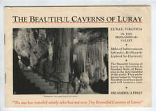 Beautiful Caverns of Luray c1935 Virginia Brochure picture