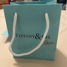 TIFFANY & Co. Blue Paper Shopping Gift Bag  5