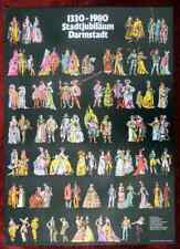 Original Poster Germany Darmstadt Costume 1330-1980 picture