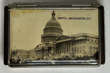 Vintage Charmant Capitol, Washington DC Souvenir Makeup Compact picture