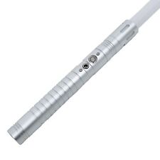 RGB Lightsaber, Aluminum Silver Hilt, Three Sound Effects, for adults and kids picture