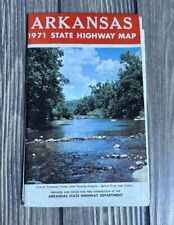 Vintage 1971 Arkansas State Highway Map Booklet  picture