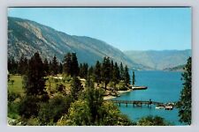 Chelan WA-Washington, Lake Chelan State Park, Antique Vintage Souvenir Postcard picture