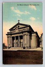 Richmond VA-Virginia, St Mary's Church, Antique, Vintage Postcard picture