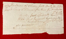 RARE 1826 HAND WRITTEN $5 DOLLAR CHECK FOUND IN ESTATE IN GLOUCESTER, VIRGINIA picture