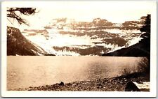 Mountain Alps Ocean View Real Photo RPPC Postcard picture