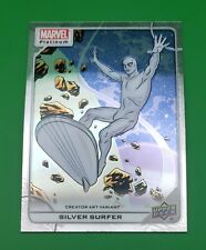 Silver Surfer 2023 Marvel Platinum Creator Art Variant #93-V SP Upper Deck picture