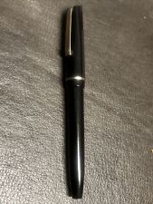 Vintage Osmiroid 65 England KF Black and Chrome Lever Fill Pen W/NIB picture