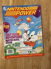 Nintendo Power Volume #46 Tiny Toons  w/ Cards Poster March 1993 picture