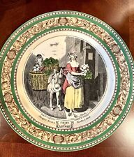 VINTAGE ADAMS CRIES OF LONDON “Fruit to Market” DECORATIVE PLATE ENGLAND 10” picture