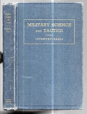 Military Science and Tactics Infantry Basic Course  (1940, Hardcover) picture