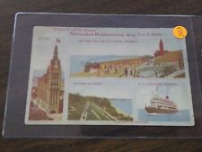 FDS Train or Station Postcard Railroad RR THEY'LL ALL BE THERE MILWAUKEE HOME picture