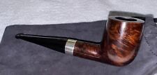 🇬🇧 LES WOOD FERNDOWN ** REO BILLIARD PIPE - L&JS SILVER BAND - MINT CONDITION picture