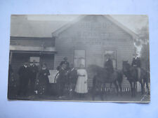 ADVERTISING POSTCARD HARRISON & BENNETT AUCTIONEERS & COMMISSION AGENTS c1900s picture