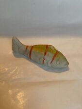 Vintage porcelain fish figurine picture