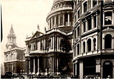 St. Paul's Cathedral, London, Sir Christopher Wren, landmark, pride, Postcard picture