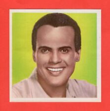 1963  Harry Belafonte Spanish Famosos Card Rare High Grade picture