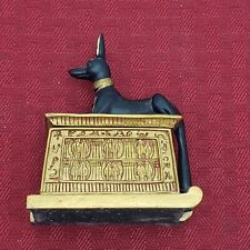 Vintage Veronese Egyptian Anubis Trinket Box Signed And Dated 2002 picture