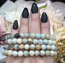 Natural Caribbean Calcite Stretchy Bracelets  & Gift picture