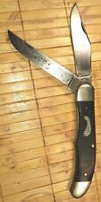 VINTAGE IMPERIAL USA 4624 FRONTIER FOLDING HUNTING KNIFE /Trapper 2 BLADES picture