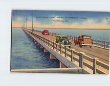 Postcard Gandy bridge Across Tampa Bay St. Petersburg Florida USA picture