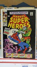 Marvel Super-Heroes #14, 1968, Capt America, Sub-Mariner, Spider-man, comic book picture
