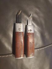 Two Vintage Dexter 58S Wood Carving Knives picture