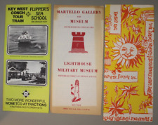3 Vintage Key West Florida Travel Tourist brochures picture