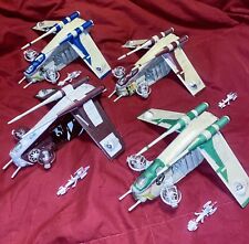 Star Wars Micro Galaxy Squadron 4x Grand Army Republic LAAT Gunships (No Clones) picture