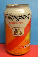 SWEET NARRAGANSETT CRUSH IT LIKE QUINT JAWS MOVIE SHARK BEER CAN RETRO 1975 picture