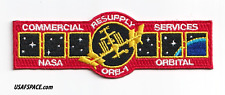 Authentic ORB-1 Cygnus OA-1 ORBITAL NASA ISS RESUPPLY Mission AB Emblem PATCH picture