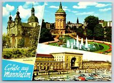 Mannheim Germany Multi View Postcard picture