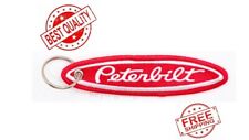 PETERBILT TRUCKS KEYCHAIN TAG DOUBLE SIDED picture
