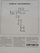 1941  Comptometer Adding-Calculating Machines Fortune Magazine WW2 Print Ad picture