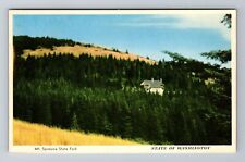 WA-Washington, Mt Spokane State Park, Antique, Vintage Souvenir Postcard picture