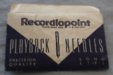Vintage Recordiopoint Record Needles Wilcox-Gay NOS picture