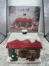Dolly Parton Limited Edition Christmas Cookie Jar Ceramic Childhood Cabin NIB picture