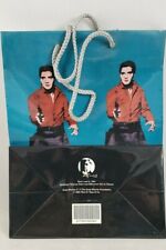 Andy Warhol Elvis Presley Gift Bag Un-used rare out of print Pop Art Music Icon picture