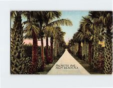 Postcard Palmetto Avenue Palm Beach Florida USA picture