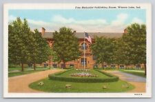 Postcard Free Methodist Publishing House Winona Lake Indiana picture