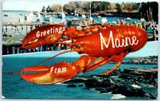 Postcard Greetings from Maine USA North America picture