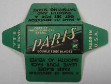 Vintage Razor Blade PARIS - RARE -  One Wrapped Blade picture