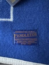 NWT Pendleton Wool Blanket Bargreen Ellingson 64x64