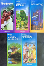 NEW 2024 Walt Disney World Theme Park Guide Maps 5 Maps - Newest Available  picture