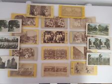 Stereoview Photo Cards. Lot of 20 . Miscellaneous. Comedy History picture